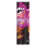 Pringles Scorchin' BBQ Potato Crisps Chips 5.5 oz