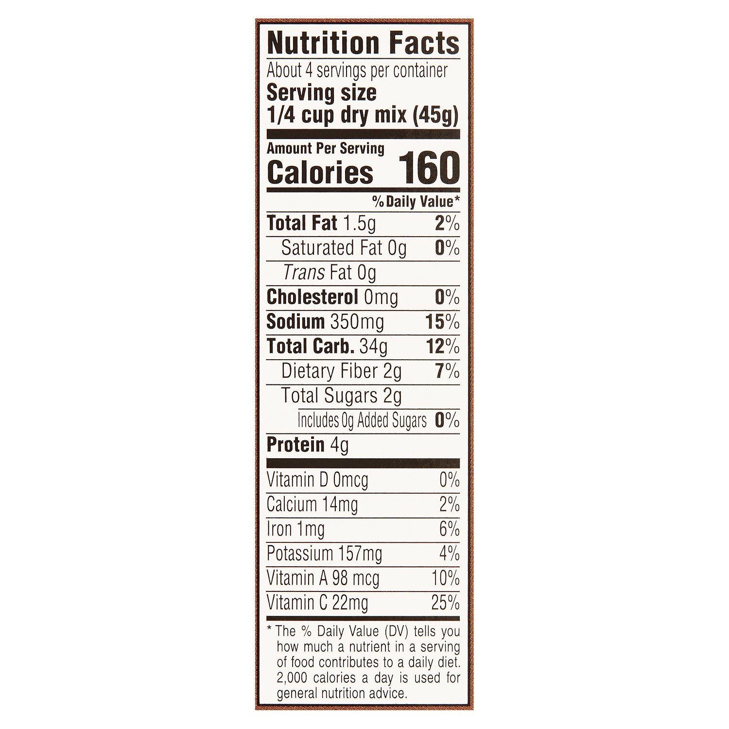 Goya Instant Brown Rice with Vegetables 6 oz