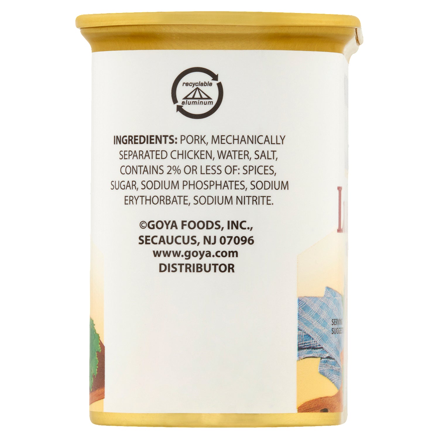 Goya Pork & Chicken Luncheon Meat 12 oz