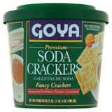Goya Premium Soda Crackers 23 unidades 21 oz