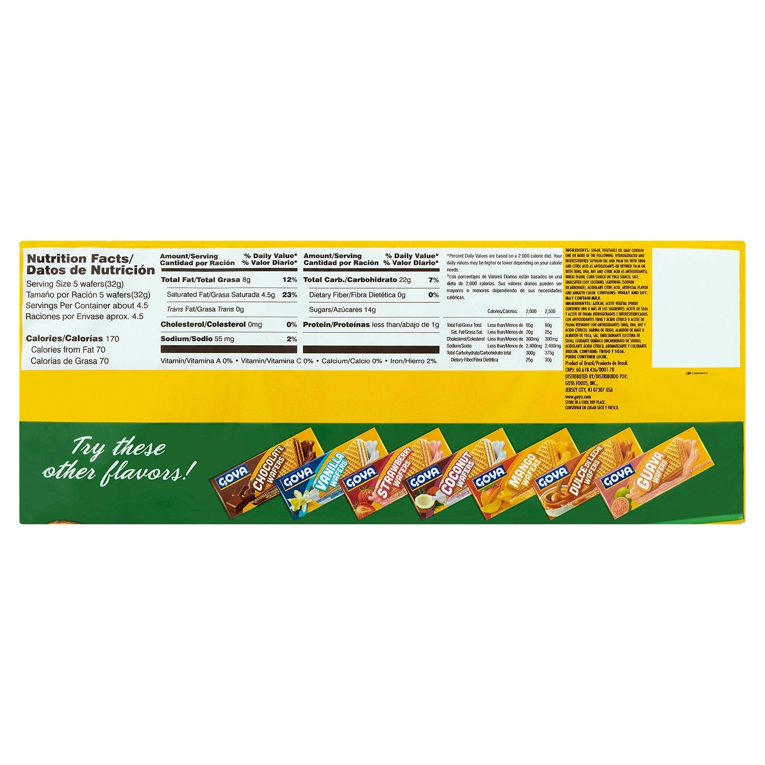 Obleas de Piña Goya 4.94 oz
