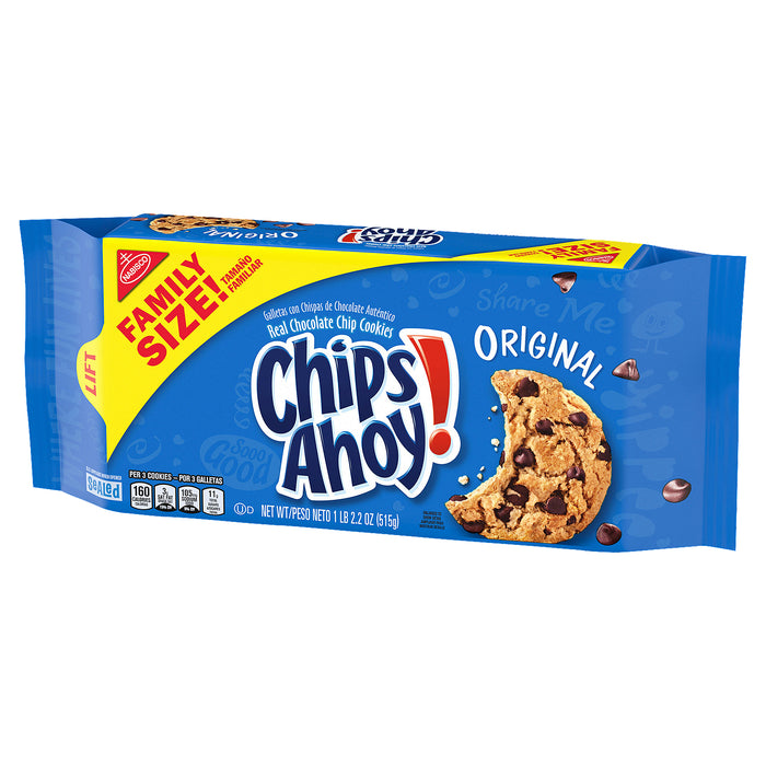CHIPS AHOY! Original Chocolate Chip Cookies Family Size 18.2 oz