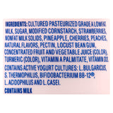 La Yogurt Probiotic Strawberry Fruit Cup Blended Lowfat Yogurt 6 oz