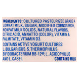 La Yogurt Probiótico Vainilla Blended Yogurt Bajo en Grasa 6 oz