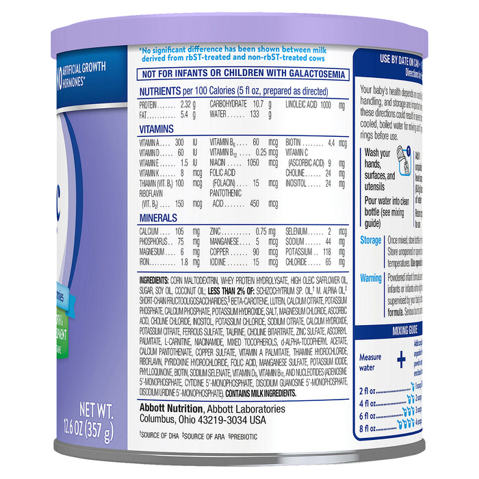 Similac Total Comfort OptiGro Milk-Based Powder Infant Formula with Iron 0-12 Months 12.6 oz