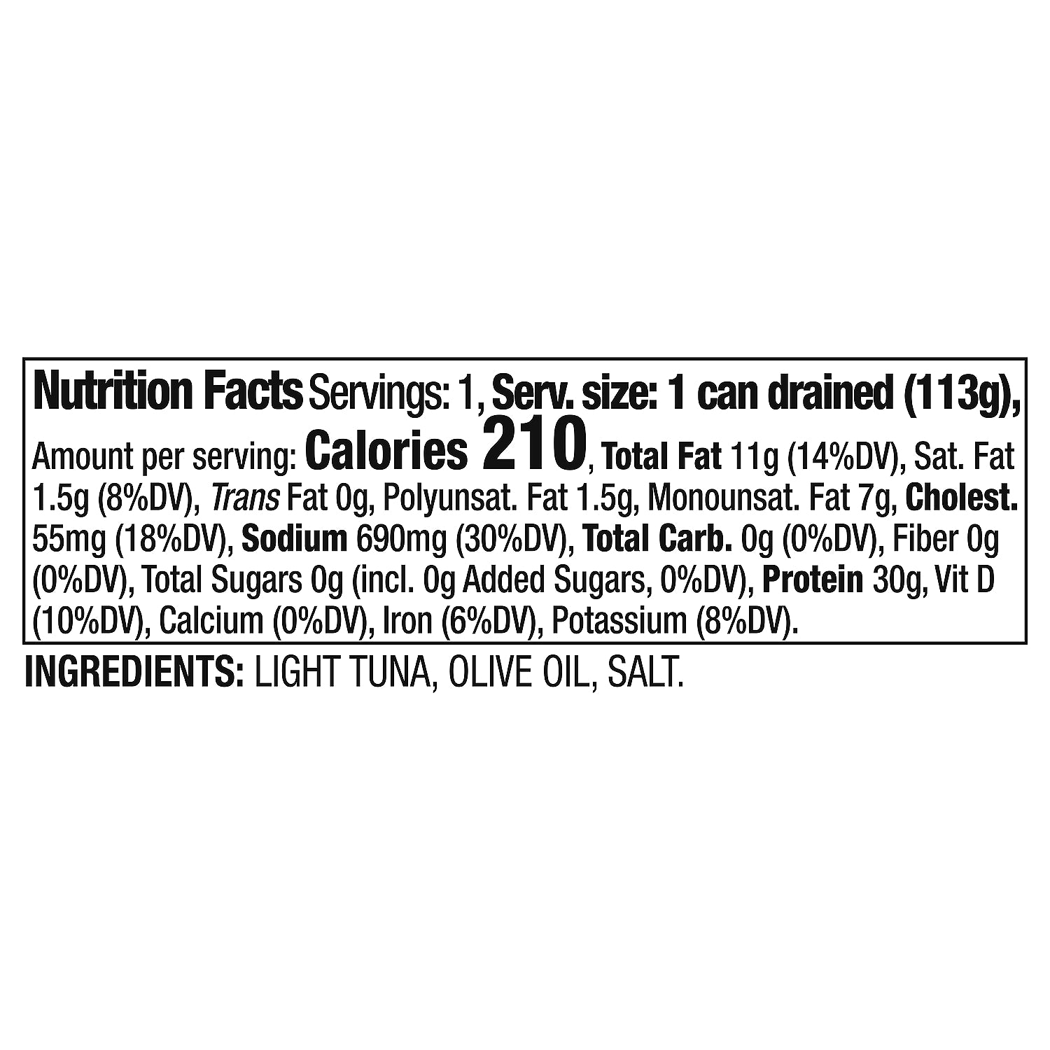 CENTO Solid Pack Light Tuna in Olive Oil 5 oz