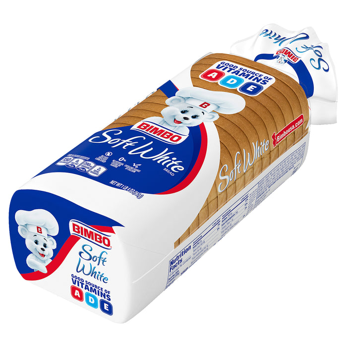 Bimbo Soft White Bread 1 lb 4 oz