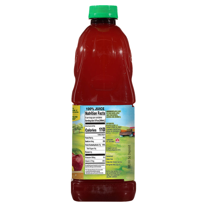 Apple & Eve 100% Natural Style Apple Juice 64 fl oz