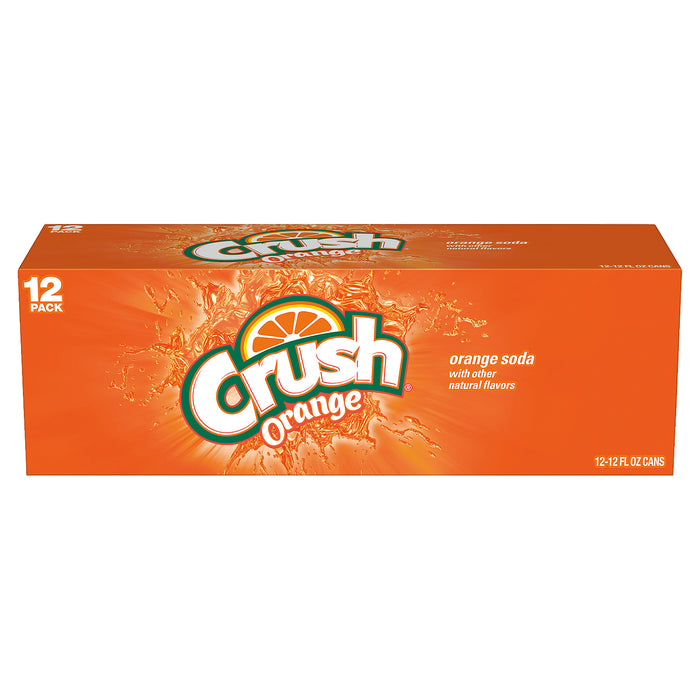 Crush Orange Soda 12 fl oz 12 unidades