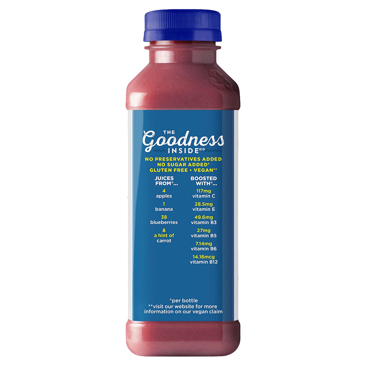 Naked Blue Machine Smoothie 15.2 fl oz
