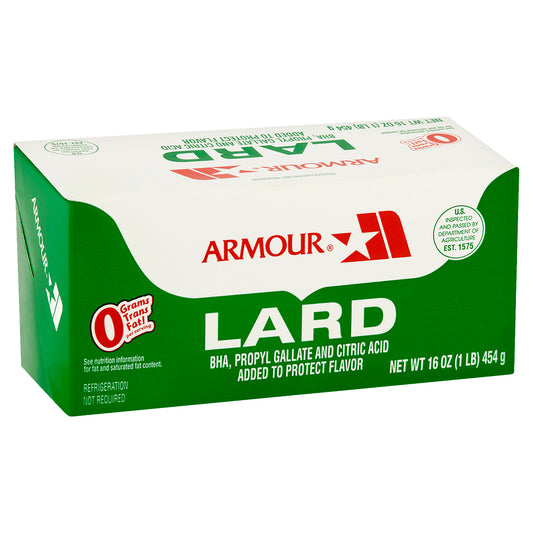 Armour Lard 16 oz