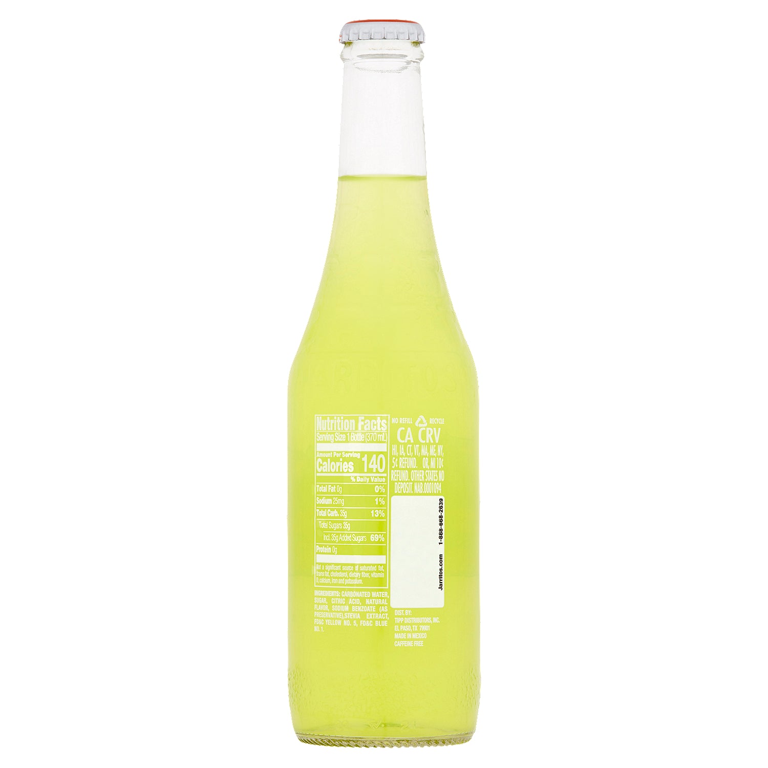 Jarritos Lima Refresco 12.5 fl oz
